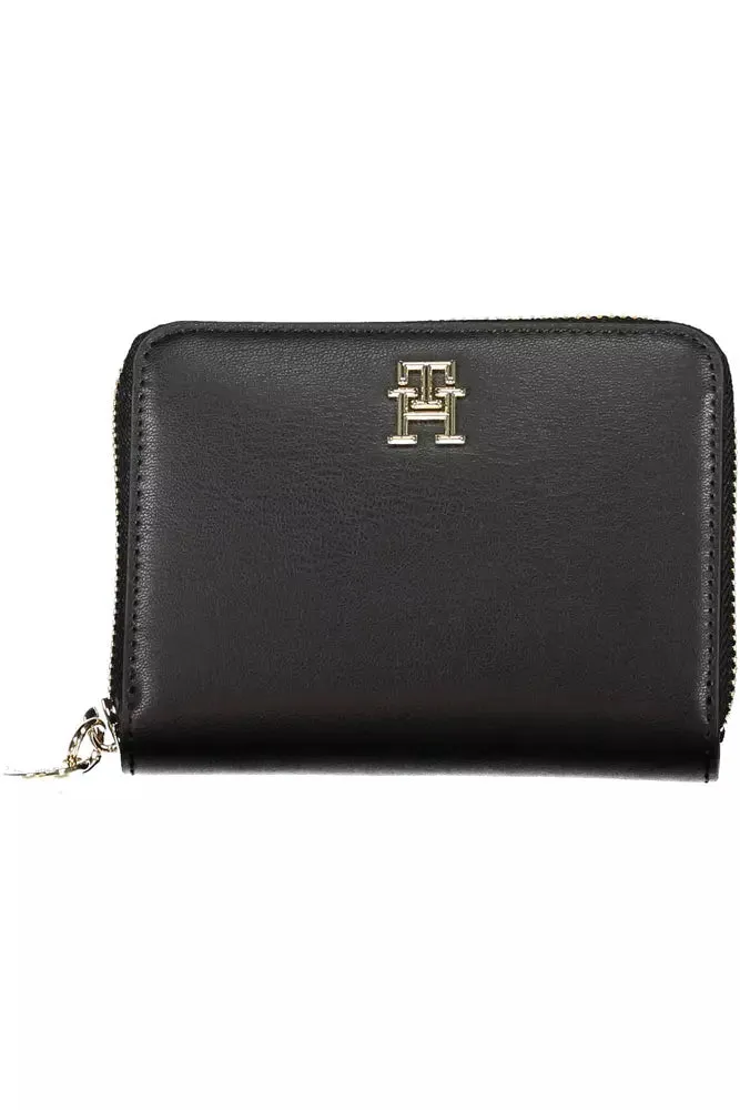 Black Polyethylene Women Wallet sold by Louxly