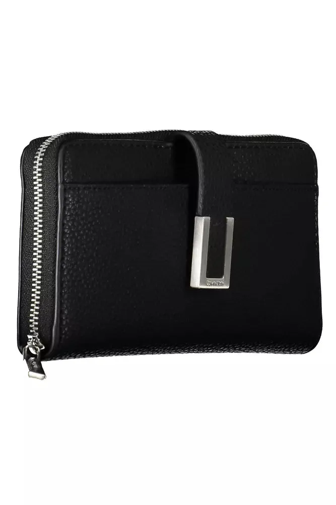 Black Polyester Women Wallet sold by Louxly product image thumbnail 3