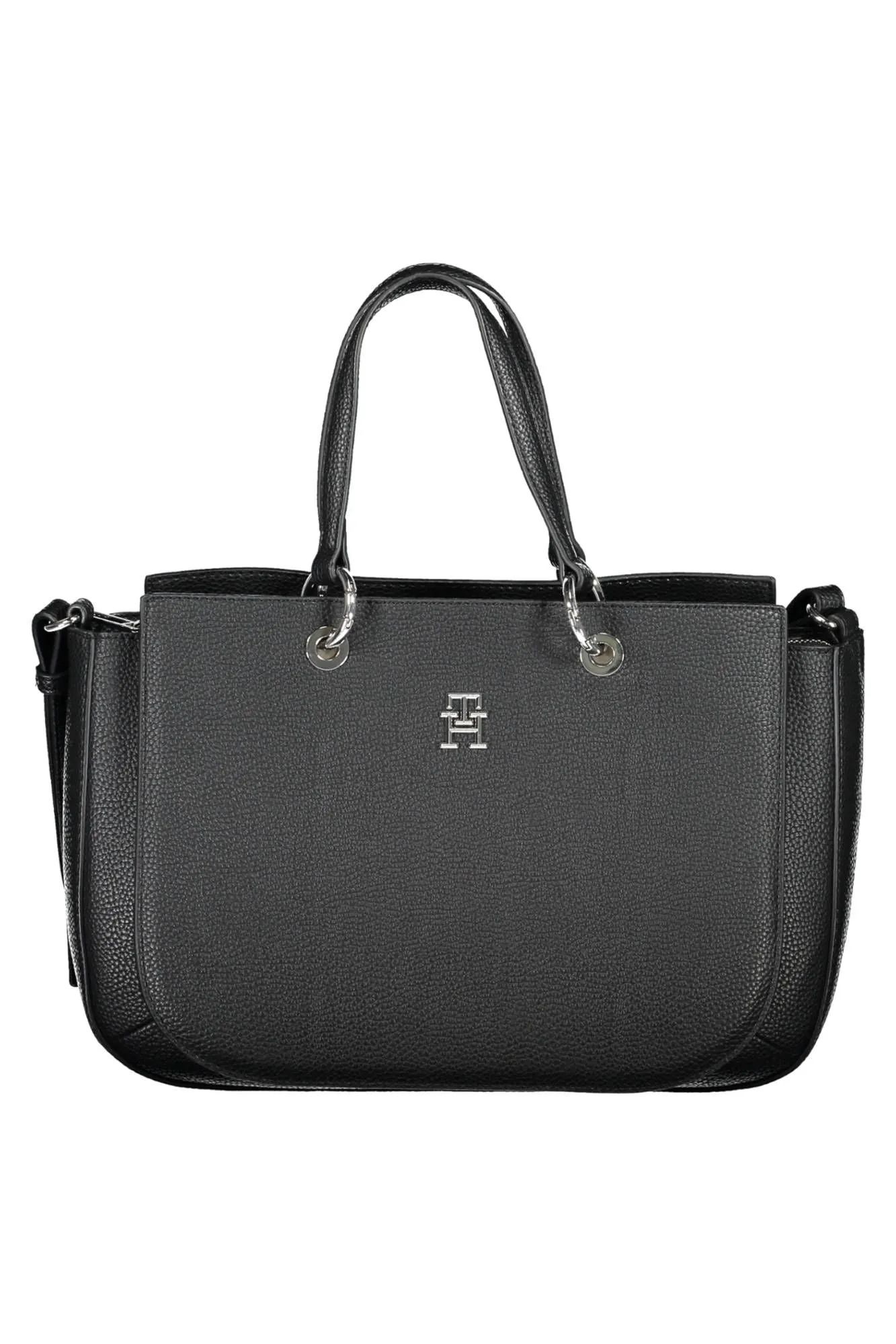Black Polyethylene Women Handbag sold by Louxly
