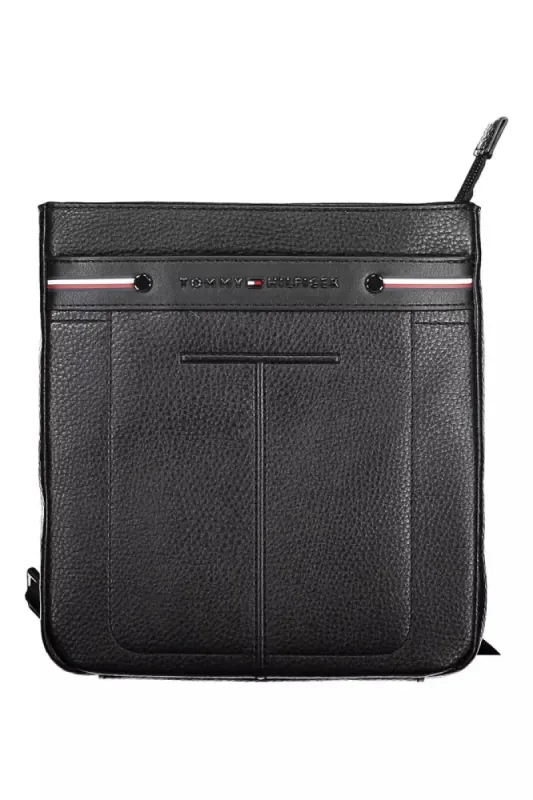 Black Polyethylene Men Shoulder Bag sold by Louxly