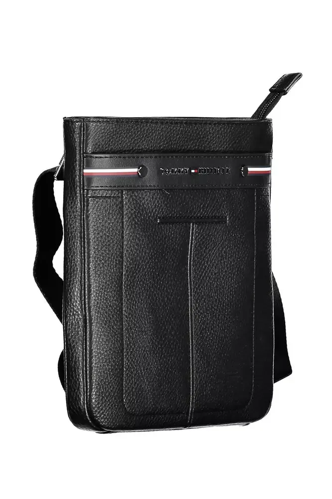 Black Polyethylene Men Shoulder Bag sold by Louxly product image thumbnail 3