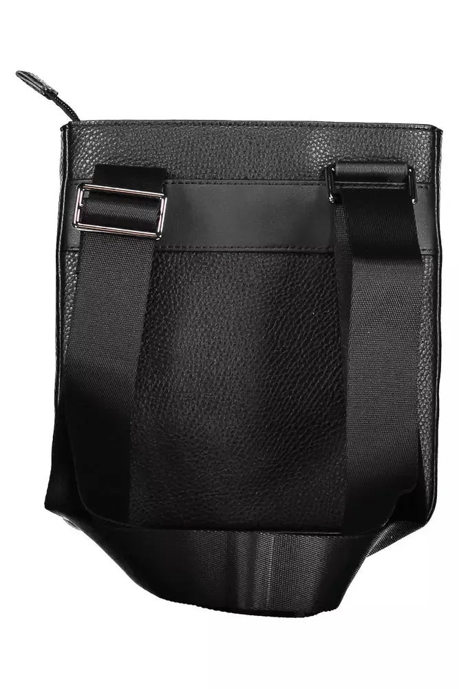 Black Polyethylene Men Shoulder Bag sold by Louxly product image thumbnail 2