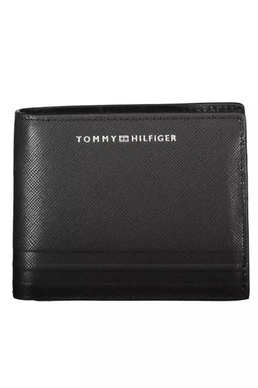 Black Leather Mens Wallet sold by Louxly