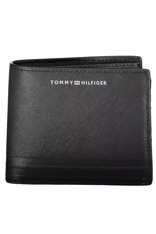 Black Leather Men Wallet sold by Louxly
