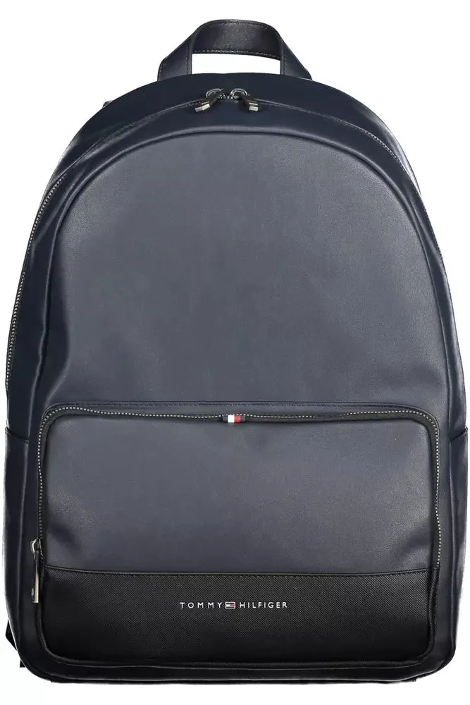 Blue Polyethylene Men Backpack sold by Louxly