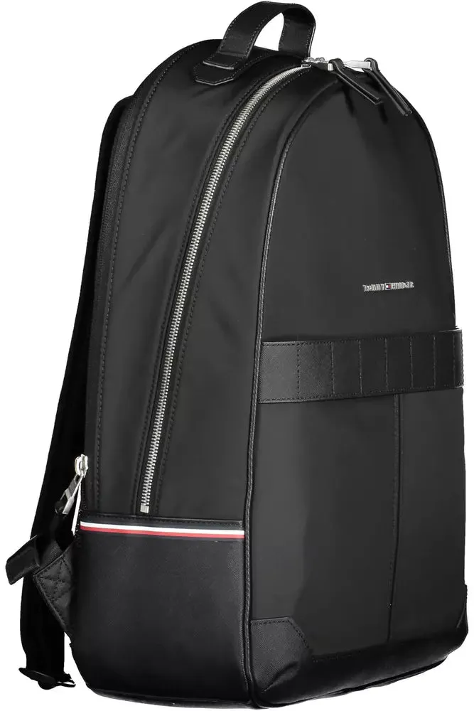 Black Polyester Men Backpack sold by Louxly product image thumbnail 3