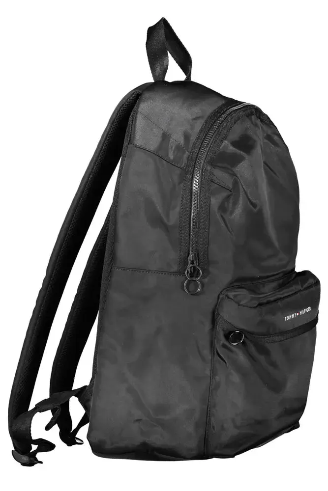 Black Polyester Men Backpack sold by Louxly product image thumbnail 3