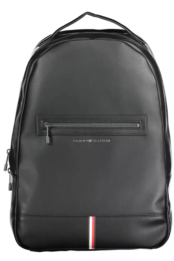 Black Polyethylene Men Backpack sold by Louxly