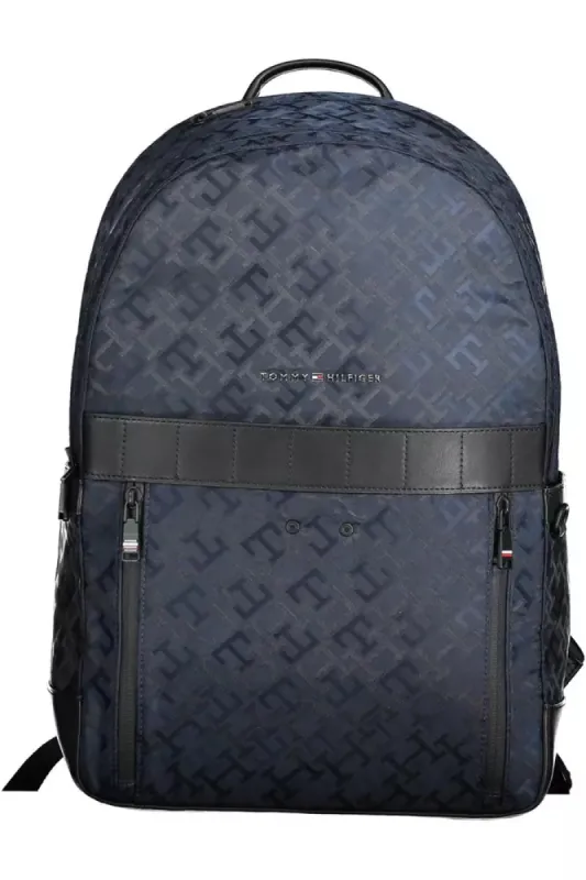 Blue Polyester Men Backpack sold by Louxly