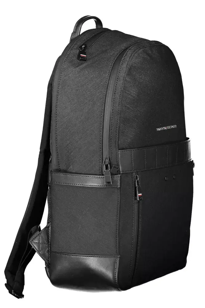 Black Nylon Men Backpack sold by Louxly product image thumbnail 3