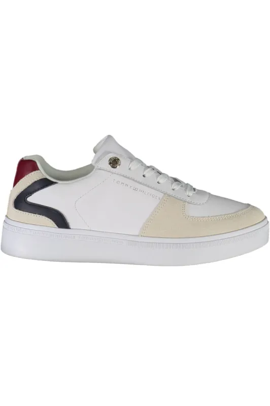White Leather Women Sneaker sold by Louxly
