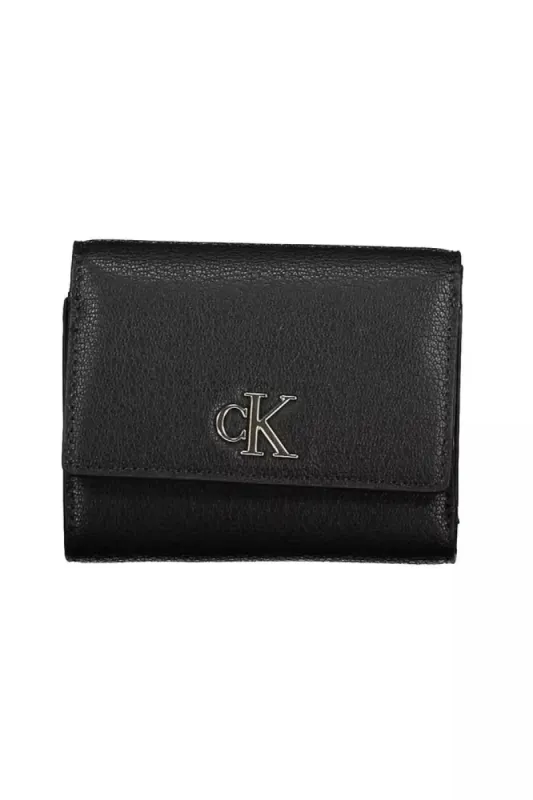 Black Polyester Women Wallet sold by Louxly