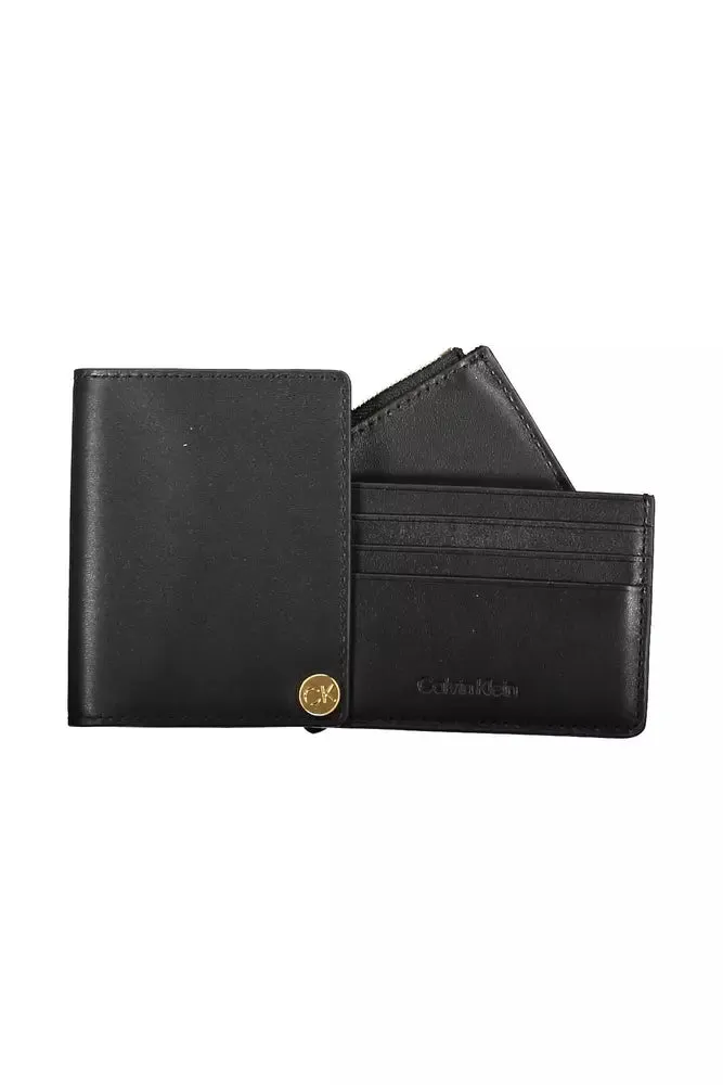 Black Leather Men Wallet sold by Louxly product image thumbnail 2