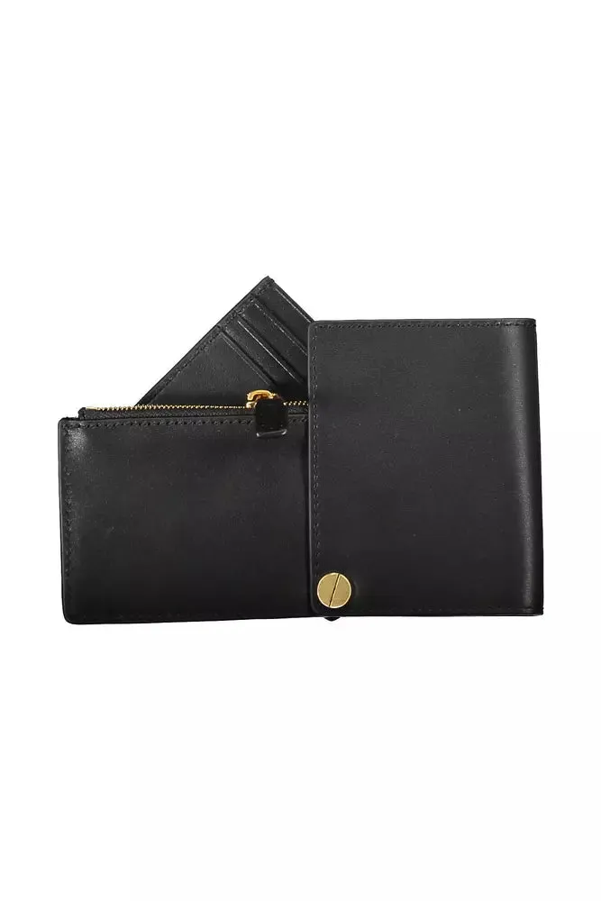 Black Leather Men Wallet sold by Louxly product image thumbnail 3