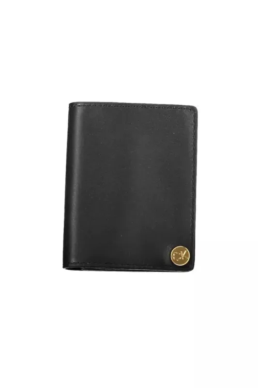 Black Leather Men Wallet sold by Louxly