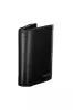Black Leather Men Wallet sold by Louxly