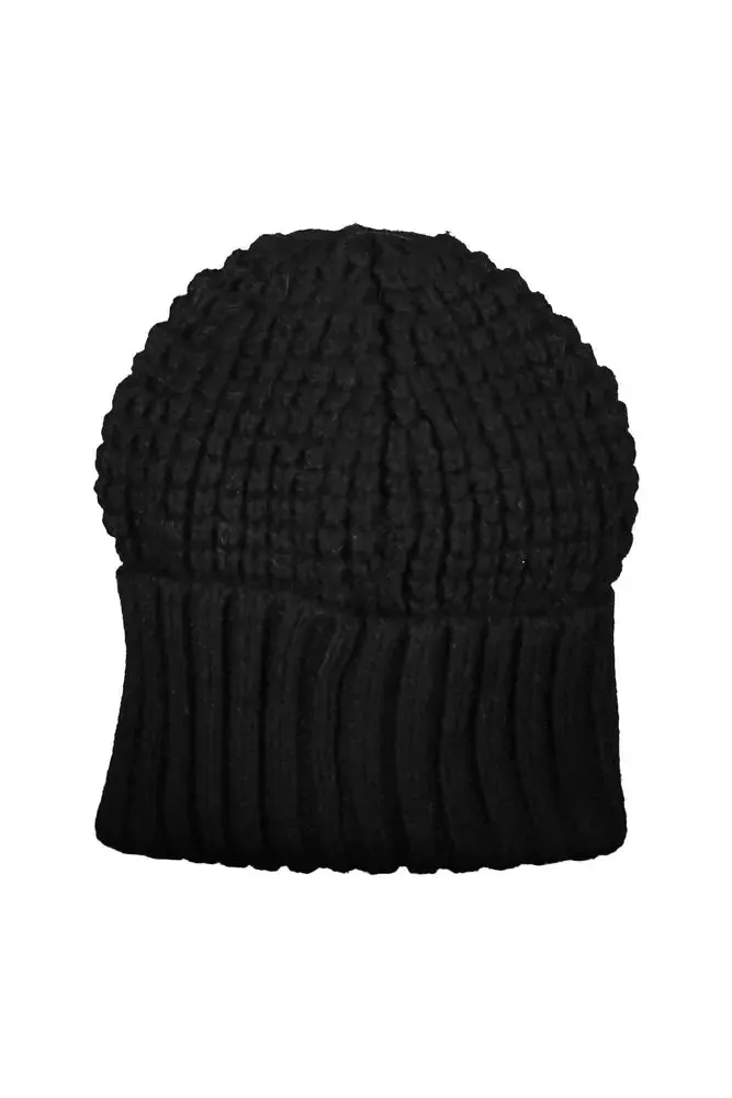 Black Acrylic Women Scarf sold by Louxly product image thumbnail 2