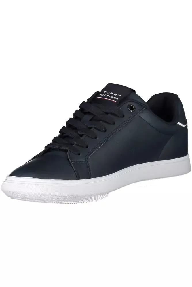 Blue Leather Men Sneaker sold by Louxly product image thumbnail 3