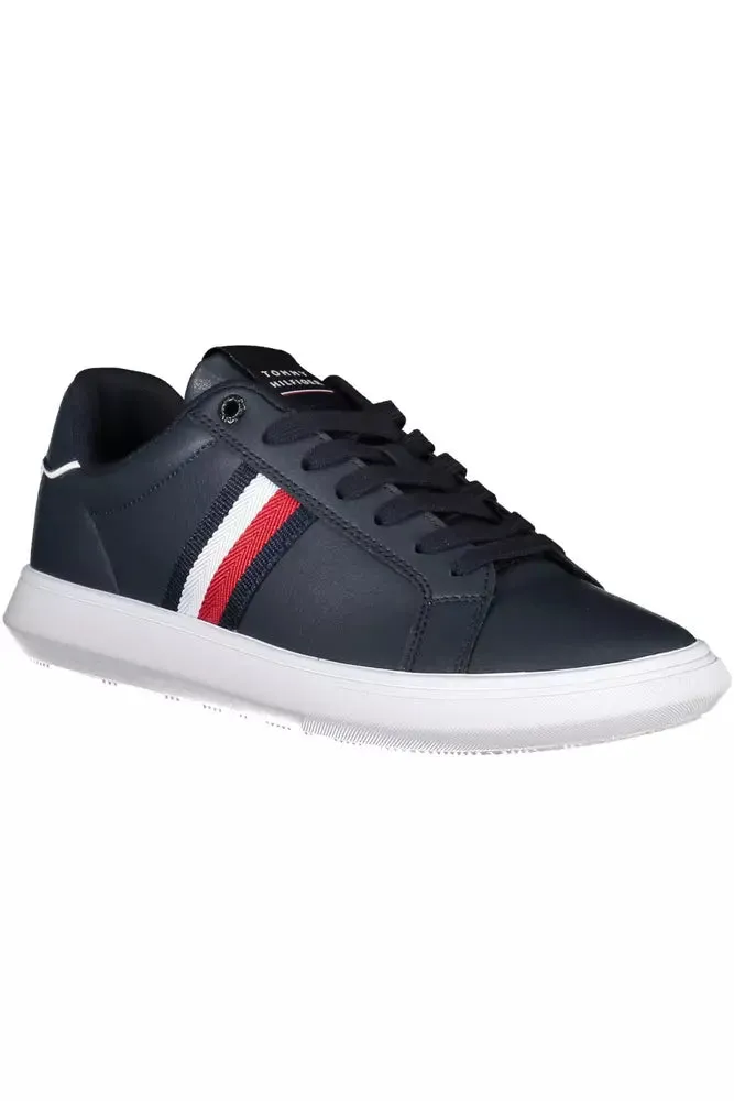 Blue Leather Men Sneaker sold by Louxly product image thumbnail 2