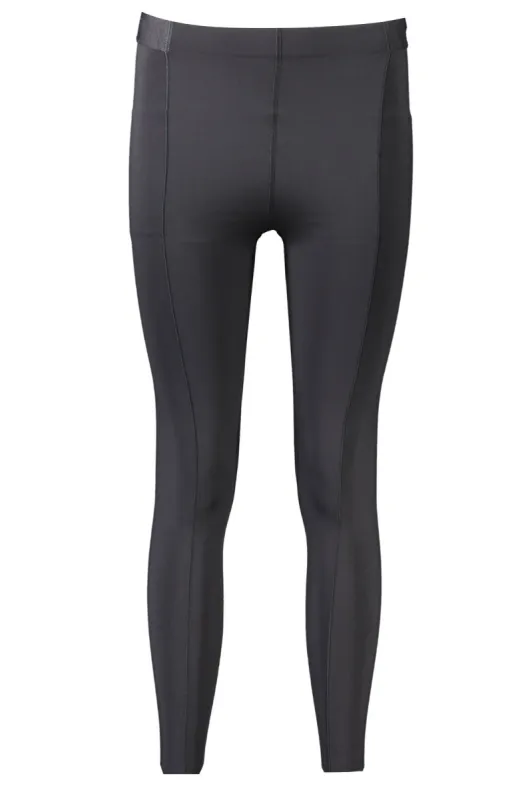 Black Polyester Women Leggings sold by Louxly