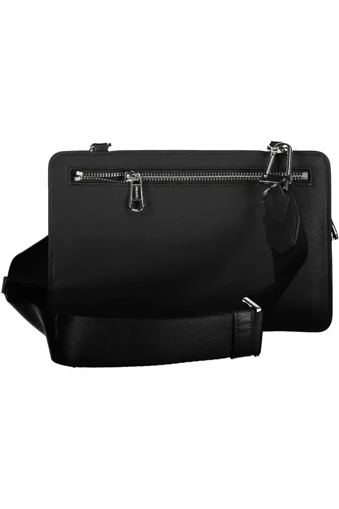 Black Polyester Men Shoulder Bag sold by Louxly product image thumbnail 2
