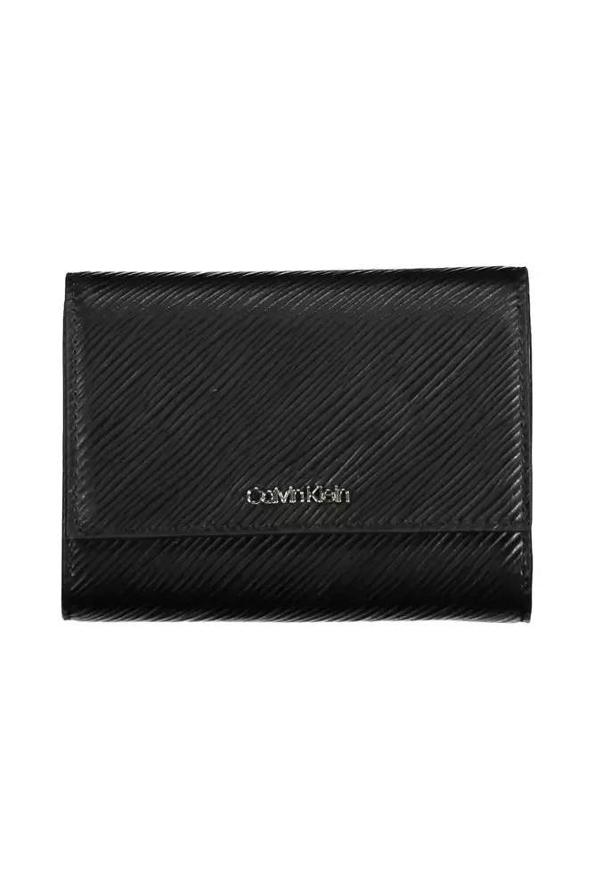 Black Polyethylene Women Wallet sold by Louxly