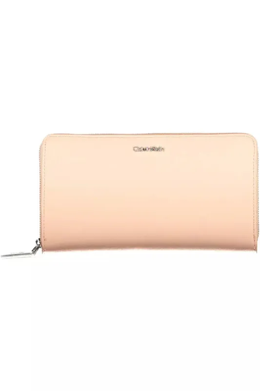 Pink Polyethylene Women Wallet sold by Louxly