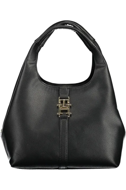 Black Polyethylene Women Handbag sold by Louxly