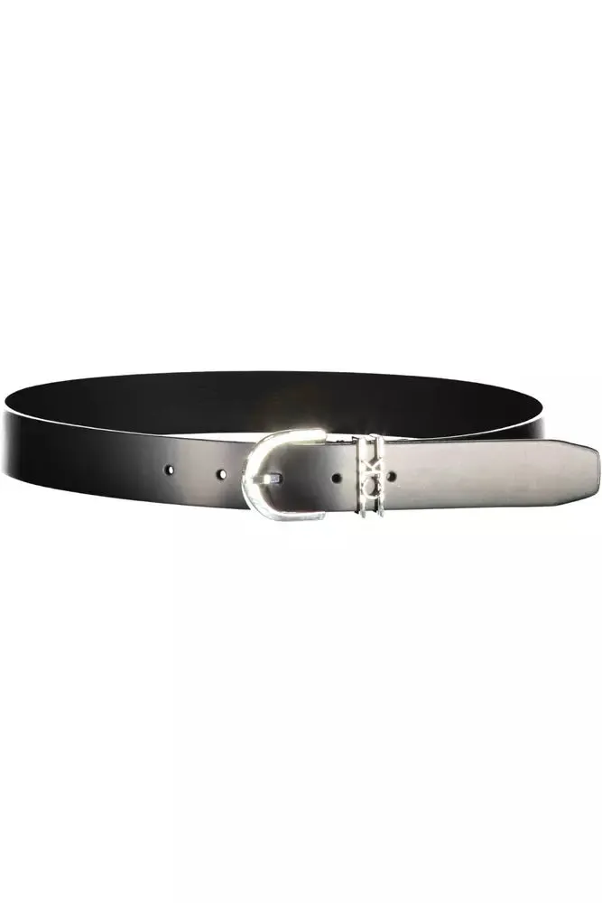 Black Leather Women Belt sold by Louxly product image thumbnail 2