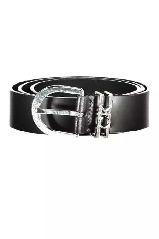 Black Leather Women Belt sold by Louxly