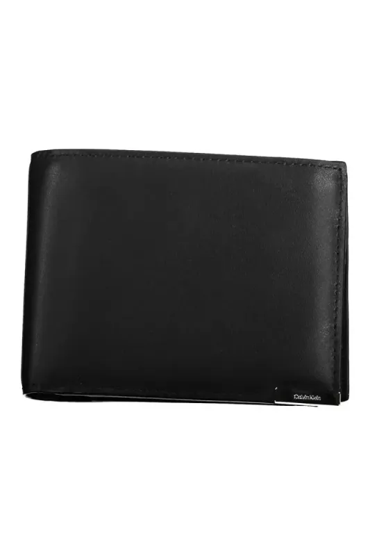 Black Leather Men Wallet sold by Louxly