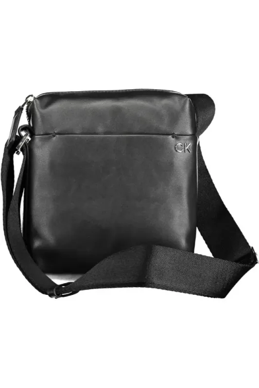Black Polyester Men Shoulder Bag made by Calvin Klein