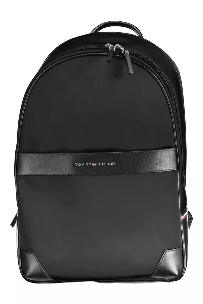 Black Polyethylene Men Backpack sold by Louxly