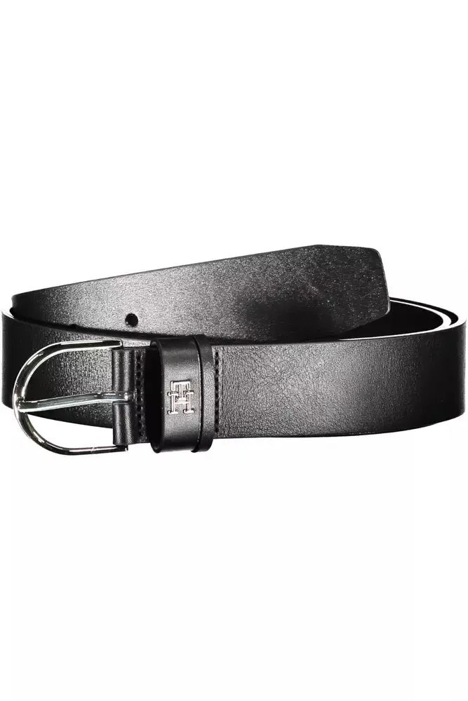 Black Leather Women Belt sold by Louxly