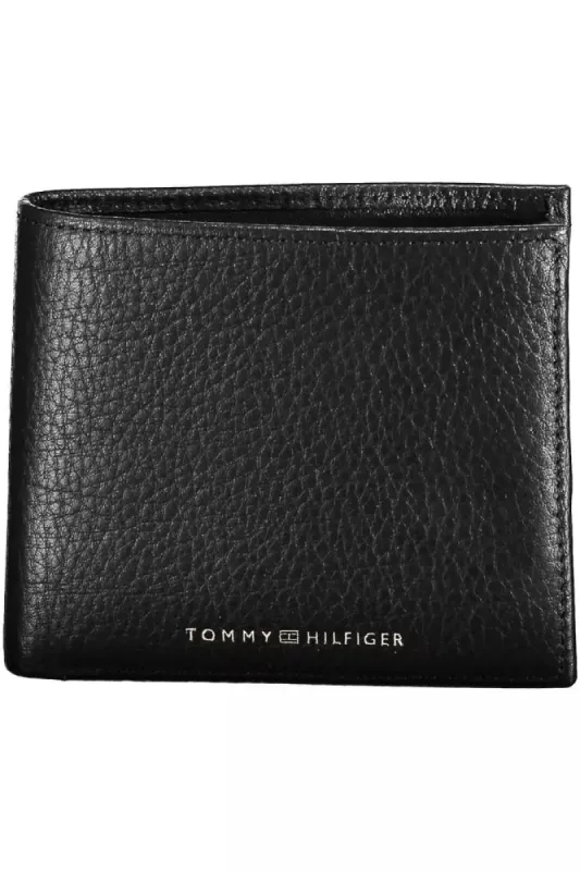 Black Leather Men Wallet sold by Louxly