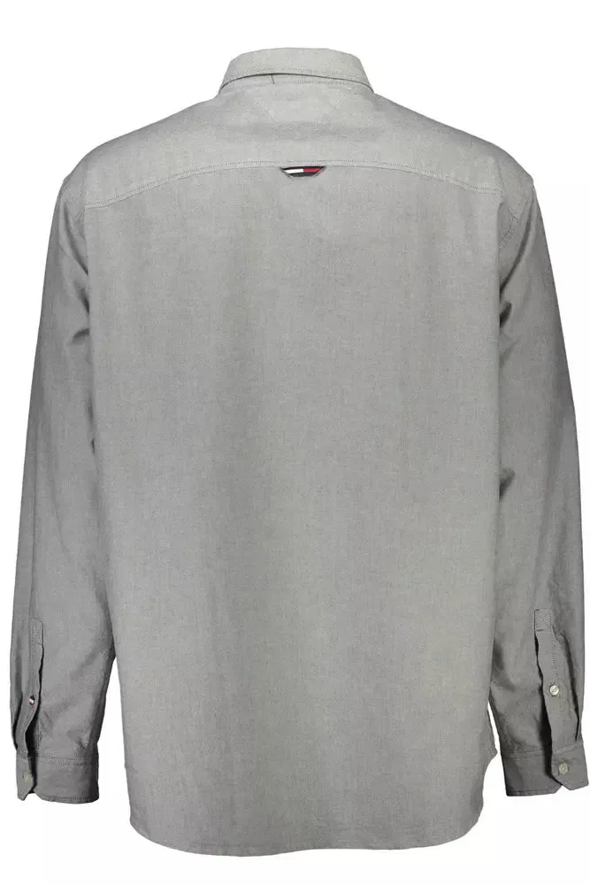 Gray Cotton Men Shirt sold by Louxly product image thumbnail 2