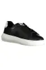 Black Leather Women Sneaker sold by Louxly