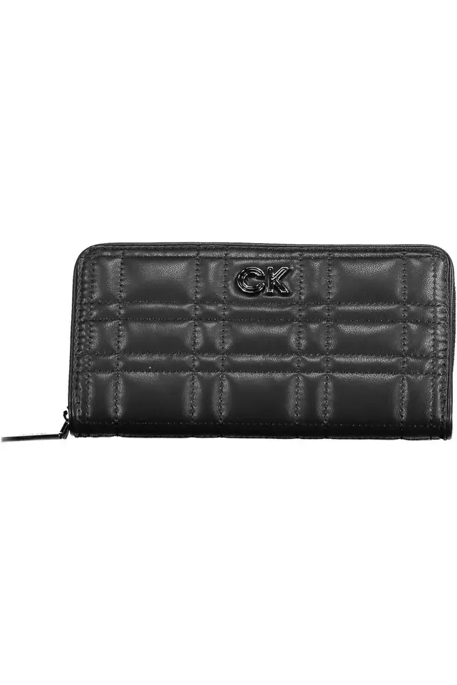 Black Polyester Women Wallet sold by Louxly