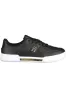 Black Leather Women Sneaker sold by Louxly