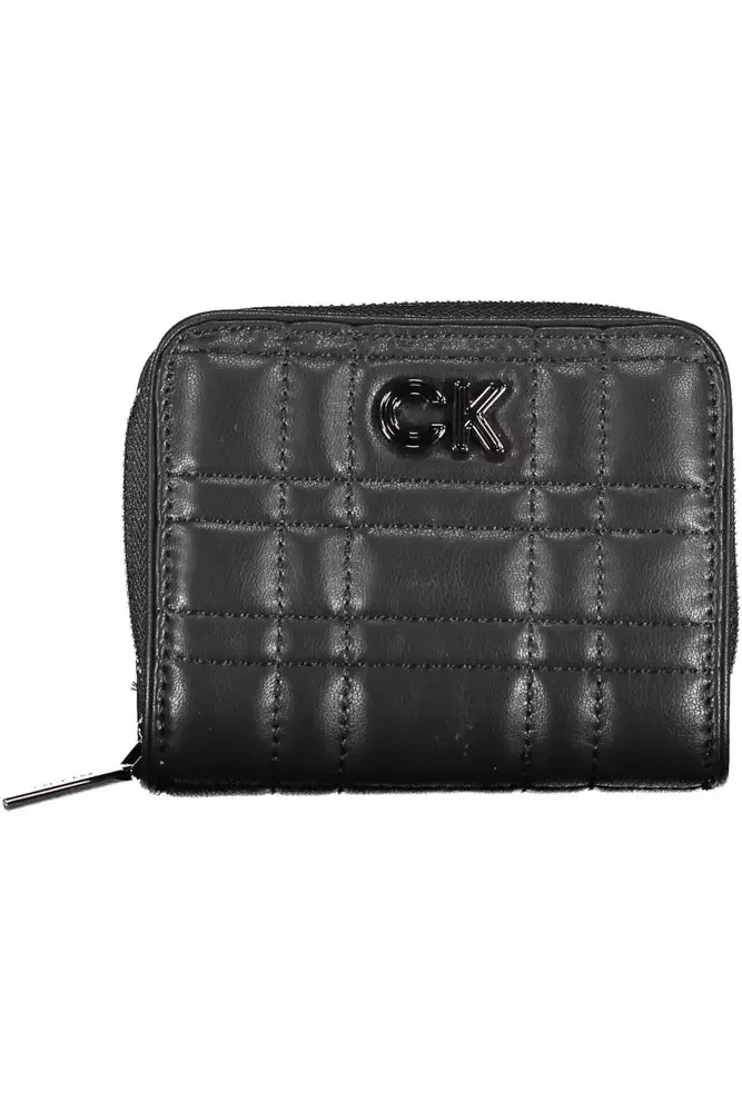 Black Polyester Women Wallet sold by Louxly