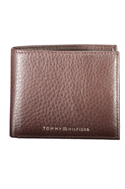 Elegant Brown Leather Bi-Fold Wallet sold by Louxly