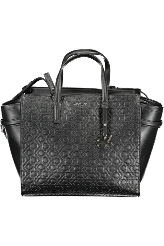 Black Polyester Women Handbag sold by Louxly