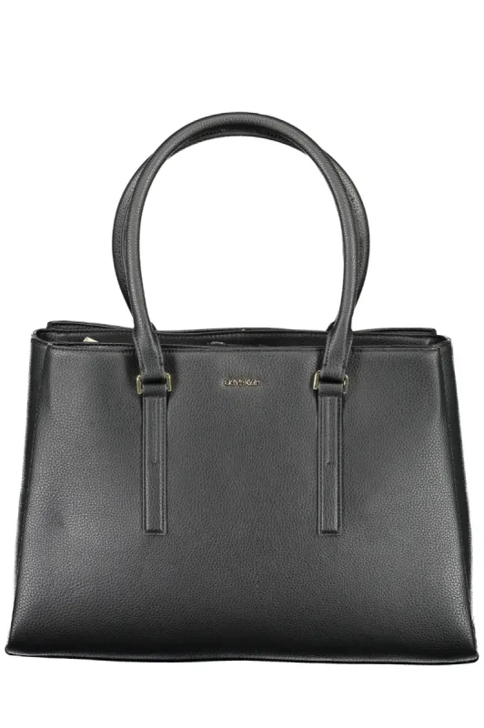 Black Polyester Women Handbag sold by Louxly