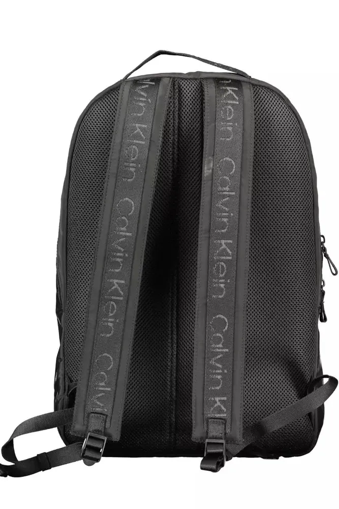 Black Polyester Men Backpack sold by Louxly product image thumbnail 2