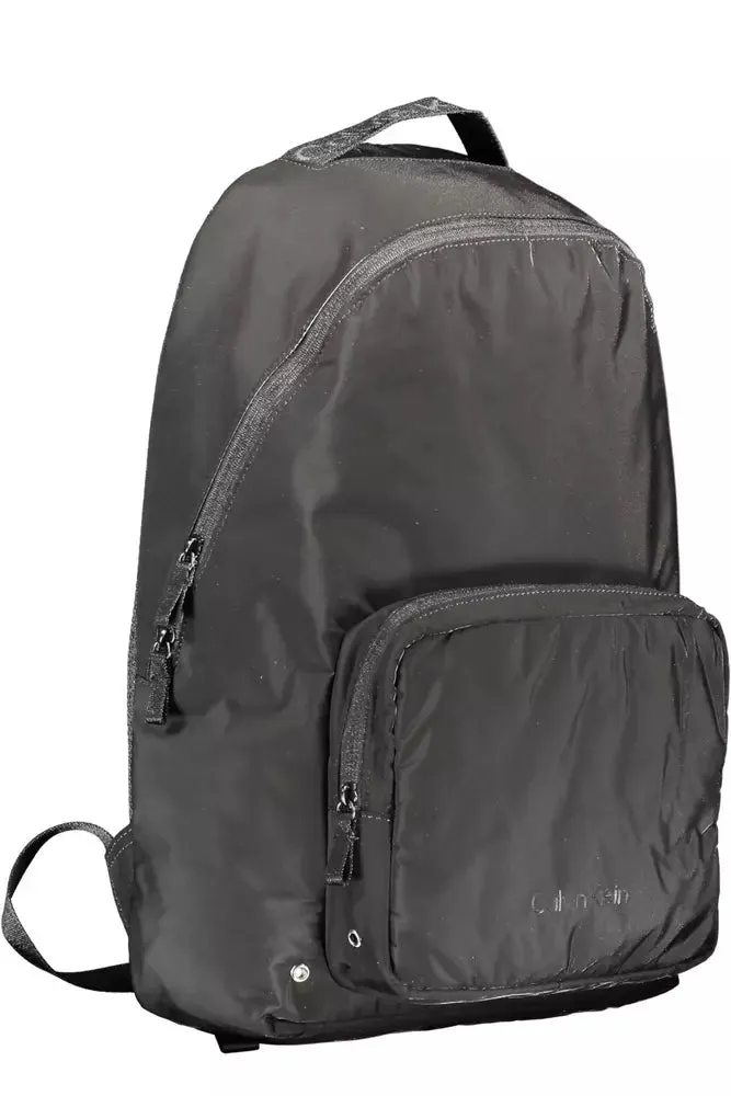 Black Polyester Men Backpack sold by Louxly product image thumbnail 3