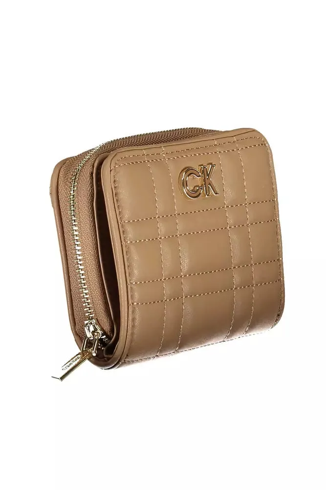 Beige Polyester Women Wallet sold by Louxly product image thumbnail 3