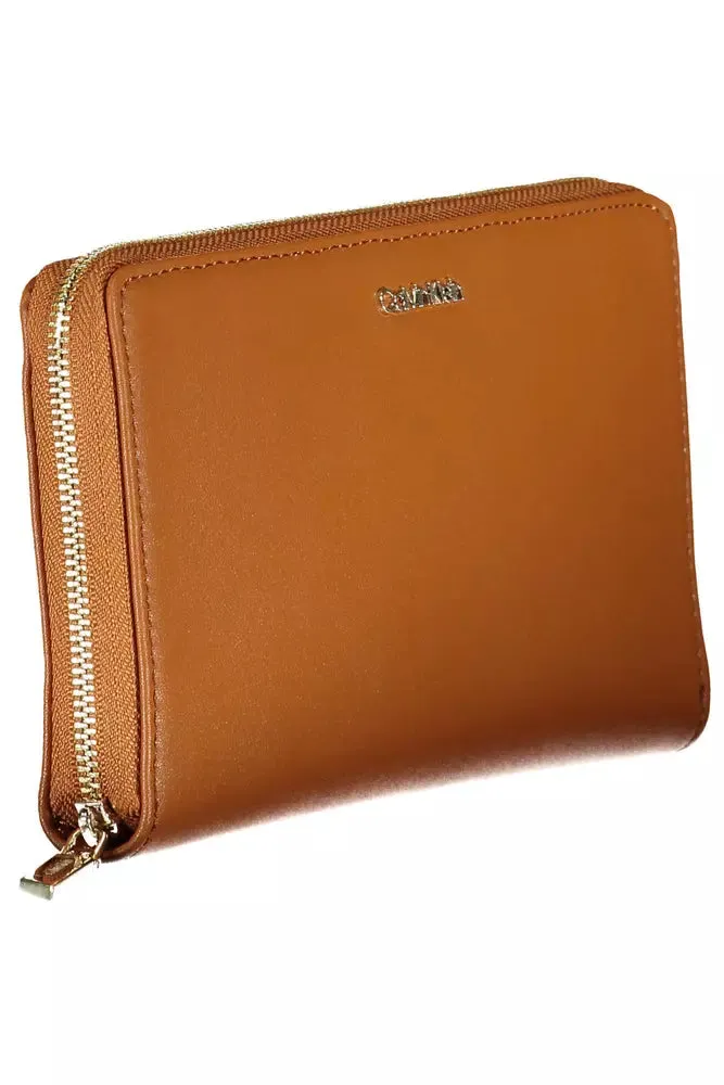 Brown Polyethylene Women Wallet sold by Louxly product image thumbnail 3