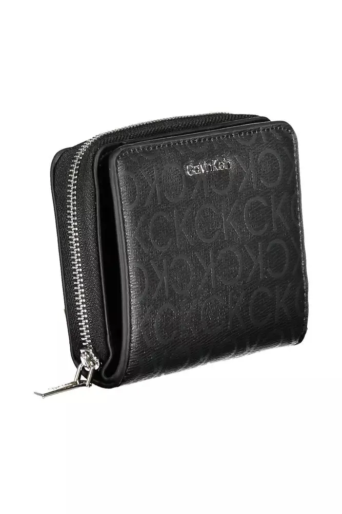 Black Polyester Women Wallet sold by Louxly product image thumbnail 3
