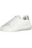 White Leather Women Sneaker sold by Louxly
