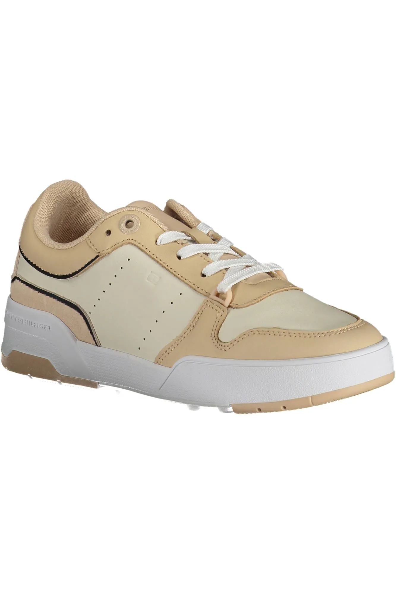 Beige Leather Women Sneaker sold by Louxly product image thumbnail 2